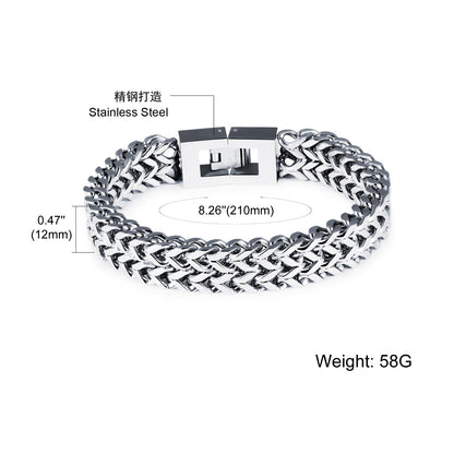 N790 Titanium Steel Bracelet – Men’s Durable Bracelet for Everyday & Stylish Wear