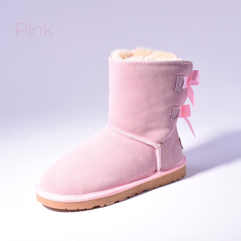 New Winter Style Short Plush Inside Warmy Snow Boots For Women