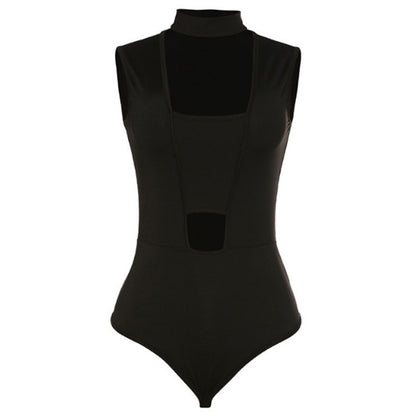 Women Ethnic Style Square Neck Sleeveless Jumpsuits