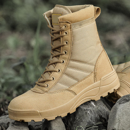 Unisex Desert Combat Boots | Lightweight Microfiber Tactical Hiking & Outdoor Sports Boots