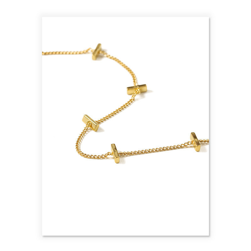 Elegant Geometric Brass Bracelet – Unisex Minimalist Bracelet for Everyday Wear