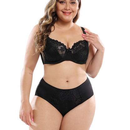 E F G H Cup Plus Size Non Padded Womens Lace Bra
