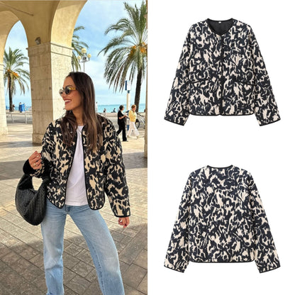 Snap Button Big Pockets Oversized Bomber Jackets