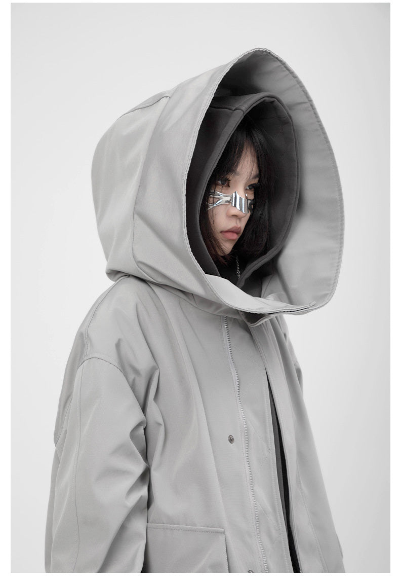 Oversized Hooded Trench Coat – Coats Outfits Women & Edgy Street Style Outfits