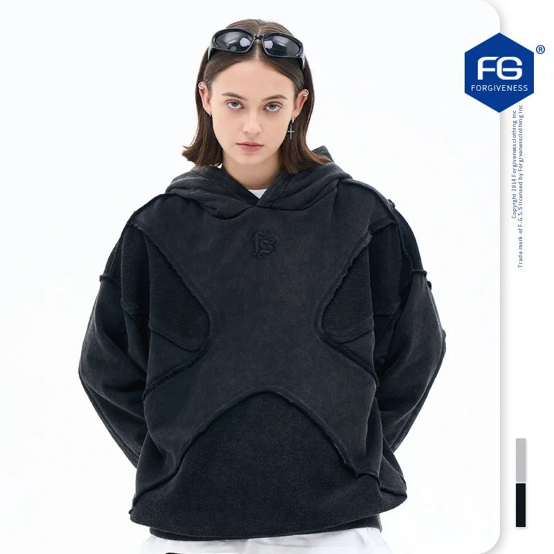 2025 Men's Streetwear Sweatshirt – Reverse Car Design Hoodie for Autumn & Winter