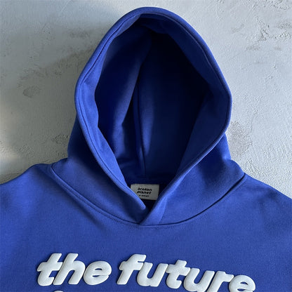 The Future Is Here Hoodie for Men – Creative Pullover
