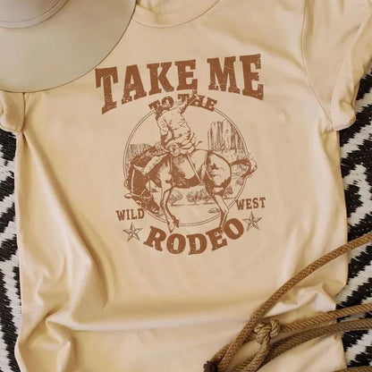 Rodeo Graphic Tee For Women Steer Skull Western Vintage Country Music T Shirt Cowboy Graphic Tops