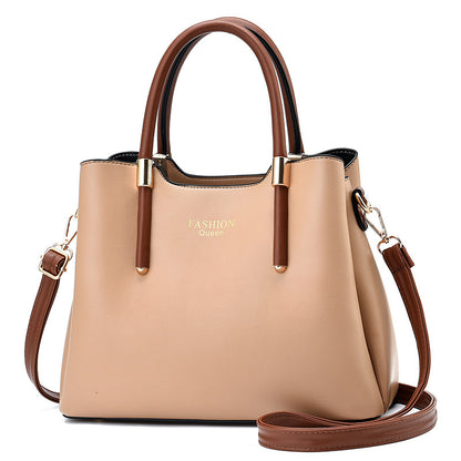 Trendy PU Leather Shoulder Bag Square Vertical 2025 Fashion