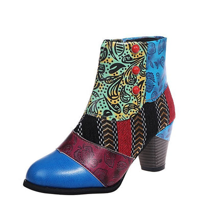 Bohemian Retro Style Women Tassels Ankle Boots