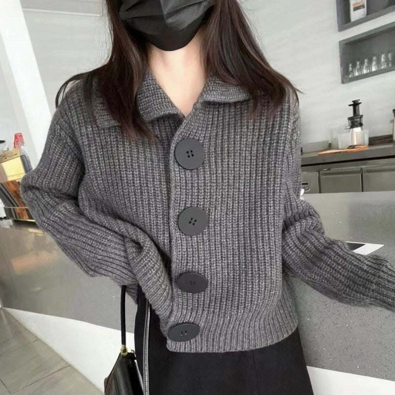 Special Collection Super Warm Loose Style Half Sweater Half Coat