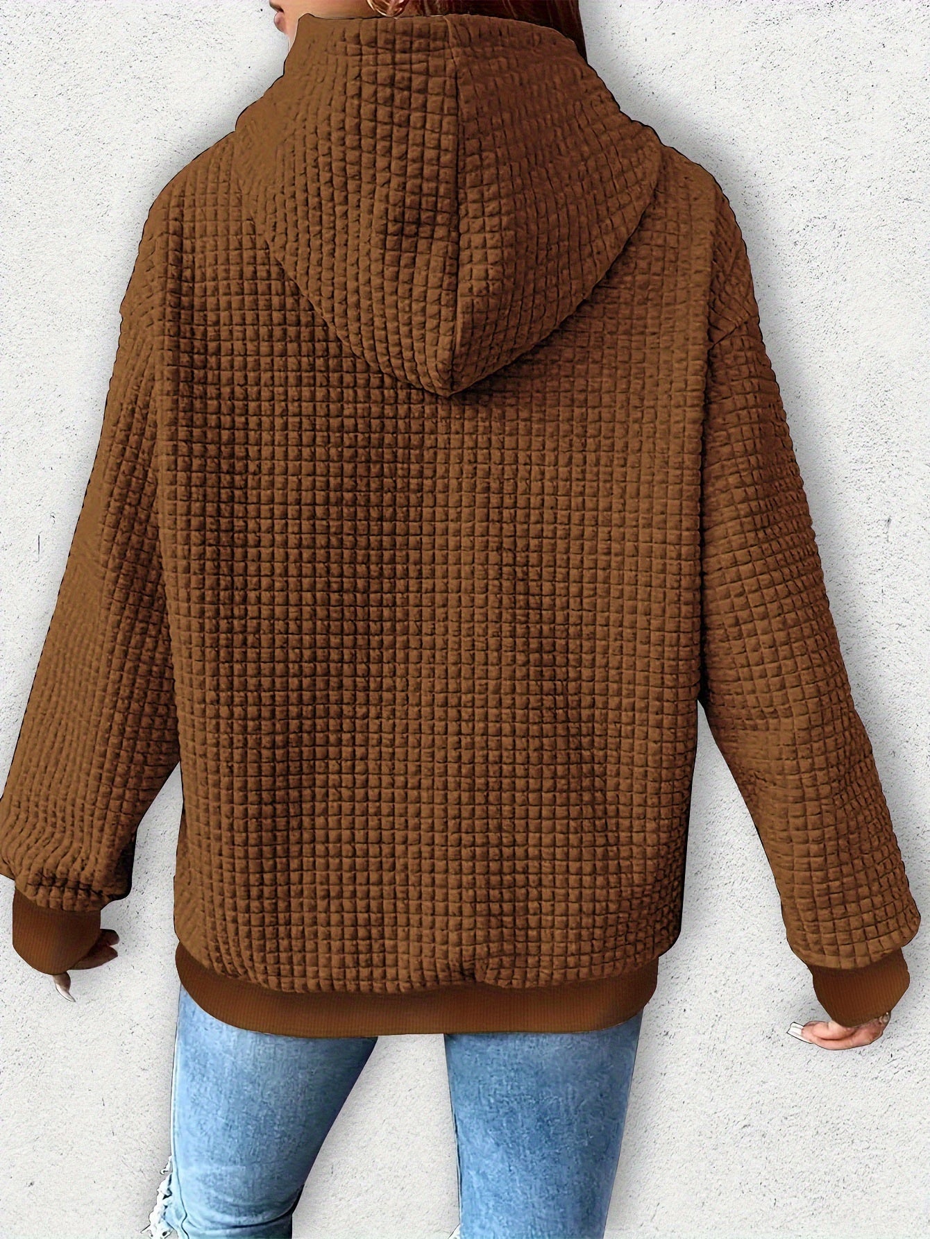 Cozy Pumpkin Print Hoodie for Women – Cute Halloween Pullover Sweatshirt for Fall/Winter Casual Style