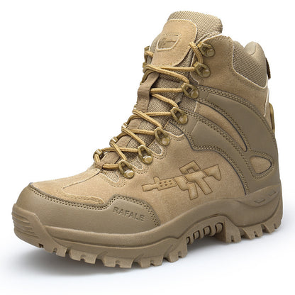 Men’s Tactical Military Combat Boots | Suede & Mesh Desert Boots Outfit