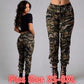 XS 8XL Plus Size Elastic Waist Women Camouflage Pants