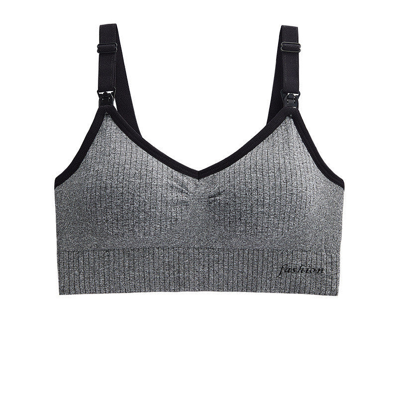 Nursing-Friendly Seamless Comfort Bra