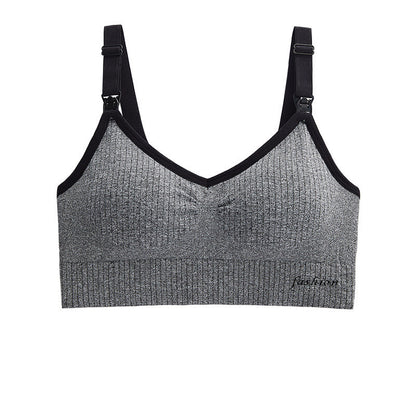 Nursing-Friendly Seamless Comfort Bra