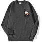 MOCHA Cat Cup Printed Crew Neck Sweatshirts