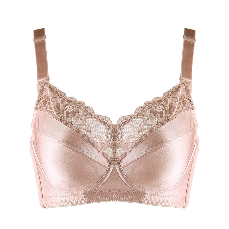 Ultra-Thin Lace Bra – Breathable Comfort & Subtle Elegance