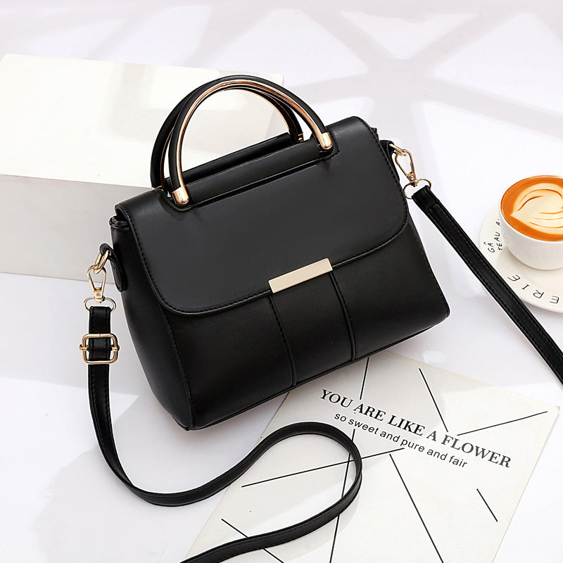Korean Small Square Handbag – Trendy Shoulder Messenger Bag for Women