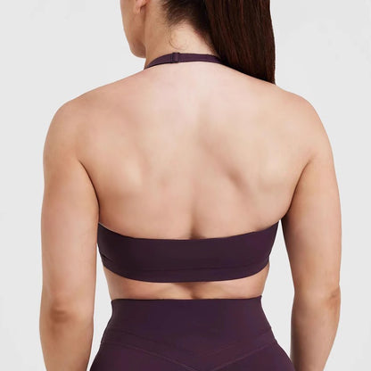 High-Grade Yoga Sports Bras – Shockproof Support & Stylish Design