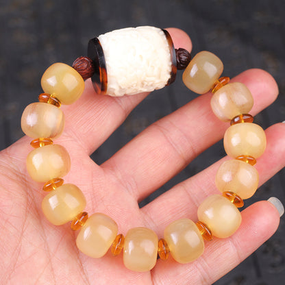 Tibetan Buddhist Style Chopper Beads Ankle Bracelets