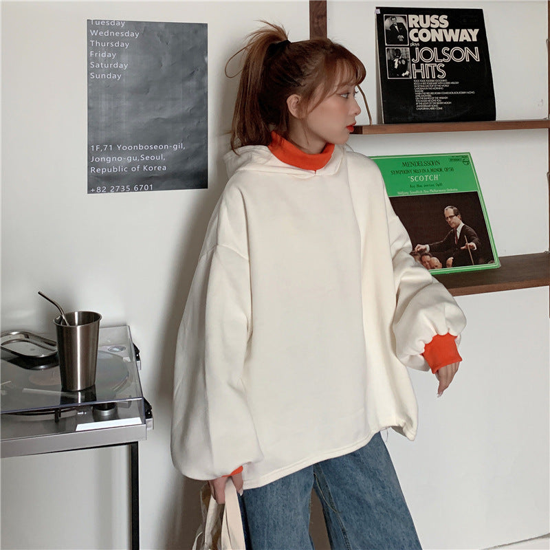 Trendy Hot Pink Oversized Streetwear Hoodie
