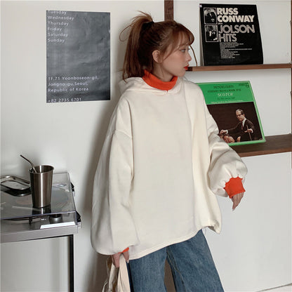 Trendy Hot Pink Oversized Streetwear Hoodie