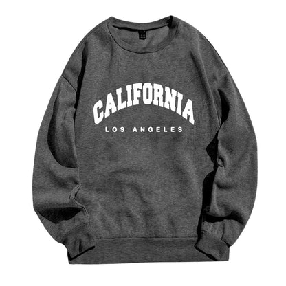Womens California State Autumn Plush Sweatshirts