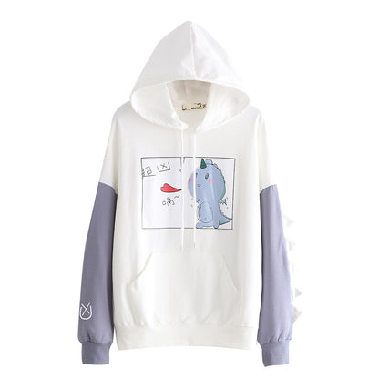 Sweet Dinosaur Print Sweater – Cozy Autumn & Winter Must-Have