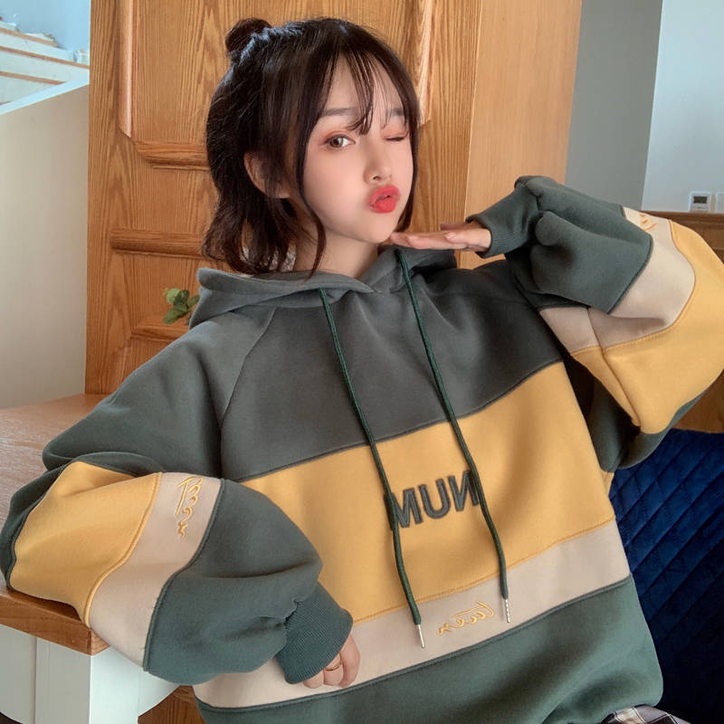 Lazy Top Student Hooded Autumn & Winter Hoodies