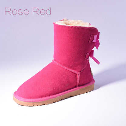New Winter Style Short Plush Inside Warmy Snow Boots For Women