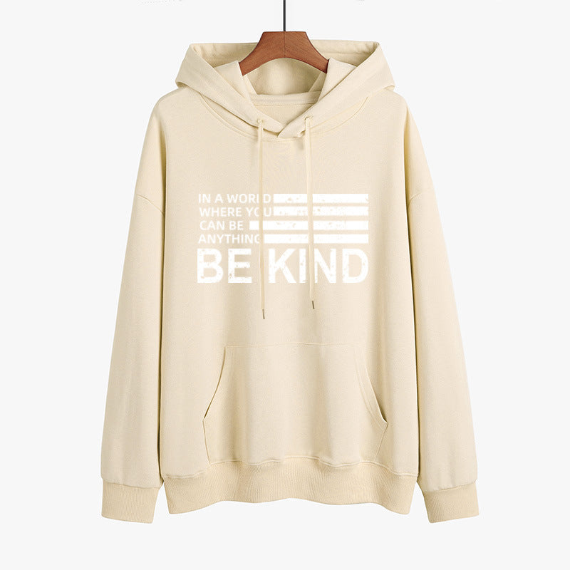 Bible Be Kind Hoodie – Cozy Faith-Inspired Fleece for Women