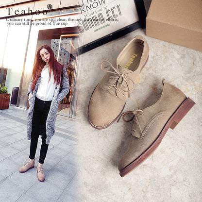 Autumn Queen Comfort Lace Up Women Oxford Shoes