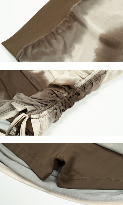 Skirts Tie Dye Mesh Yoga Skirt Activewear Trend