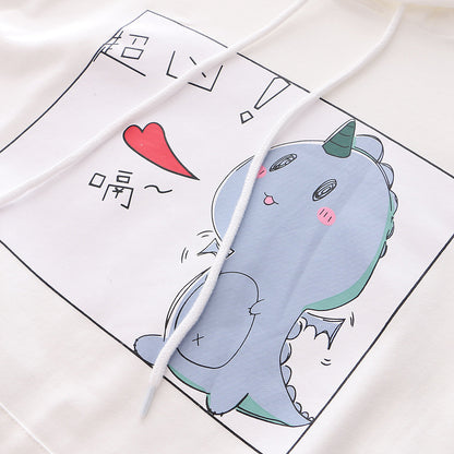 Sweet Dinosaur Print Sweater – Cozy Autumn & Winter Must-Have