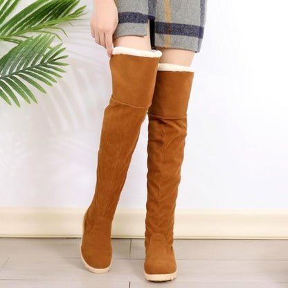 New Knee Length Straight Strong Style Snow Boots For Women
