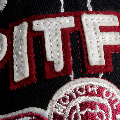 Unisex Organza Baseball Cap – Flat Brim Adjustable Street Style Hat