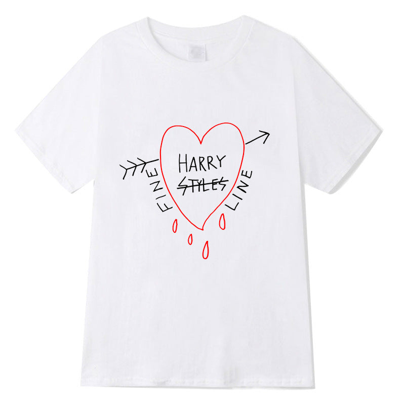 Harry Styles Fine Line Korean Style Modal T-Shirt – Soft Casual Tee for Women & Men