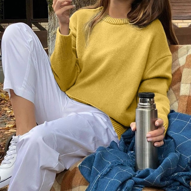 Cozy Sheep Wool Sweater – Soft & Sweet Winter Essential