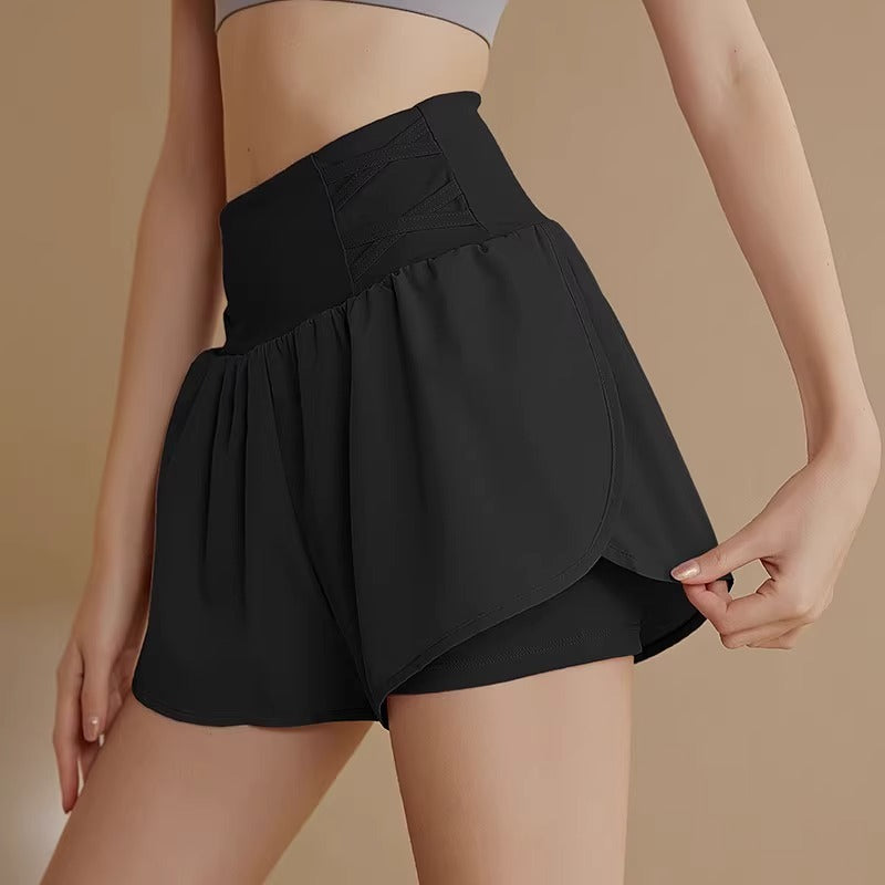 Loose Anti-Exposure Sports Shorts Women – Activewear Summer Outfit