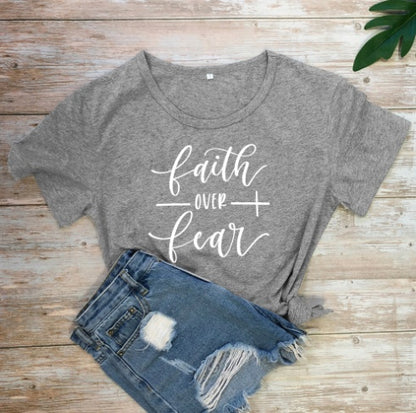 What Ever Fear Happiness Women Cotton T Shirts 1