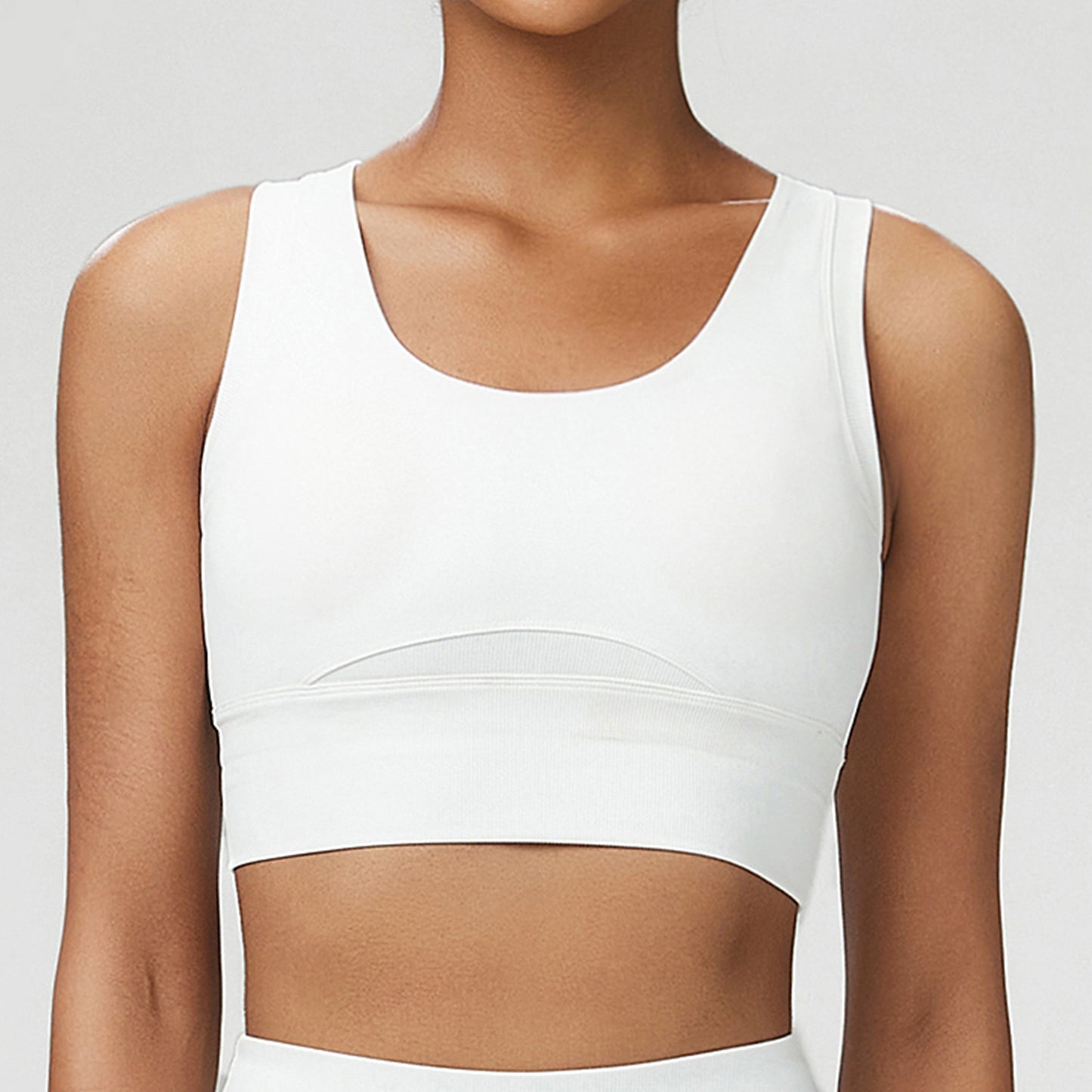 Shockproof Vest Sports Bra – Full Coverage & Wire-Free Support