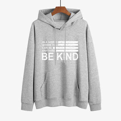 Bible Be Kind Hoodie – Cozy Faith-Inspired Fleece for Women