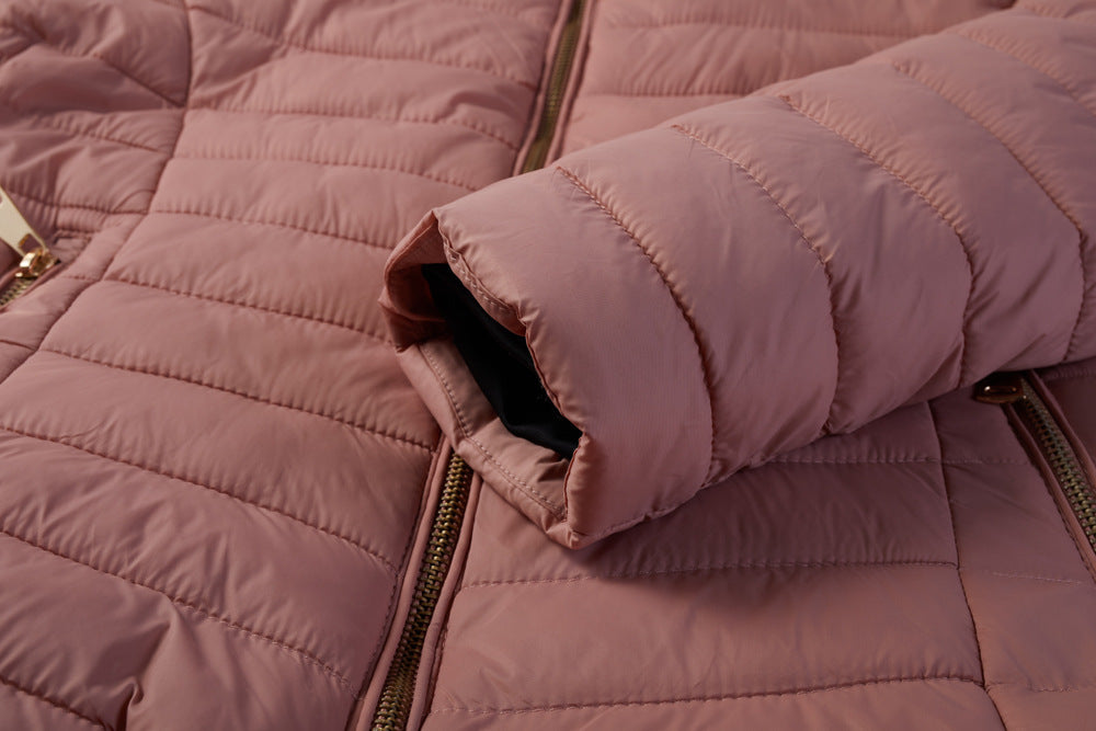 Fur Collar Cotton Puffer Jackets – Coats Outfits Women & Cozy Winter Style