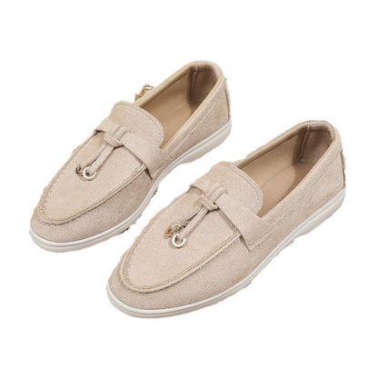 Candy Color Summer Loafers Slip On Moccasins For Women