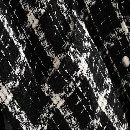 Multi Color Plaid Tweed Jackets