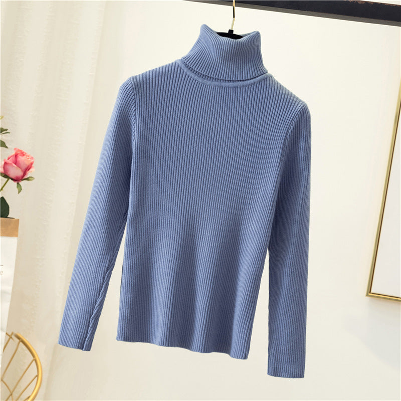 Tight Pullover Turtleneck Sweater – Sleek Fit & Cozy Texture