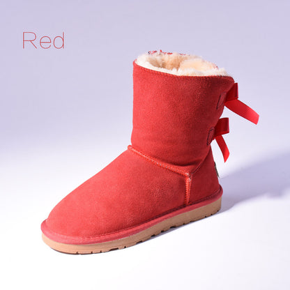 New Winter Style Short Plush Inside Warmy Snow Boots For Women