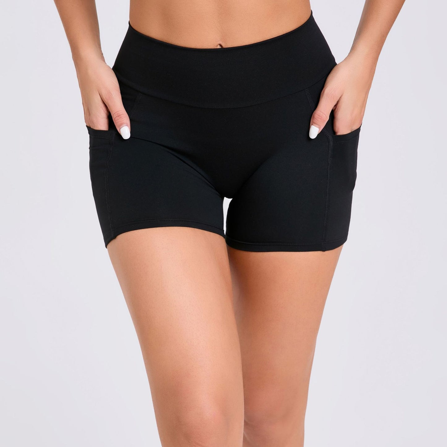 High Waist Tight Yoga Shorts Women – Fitness & Activewear Outfit