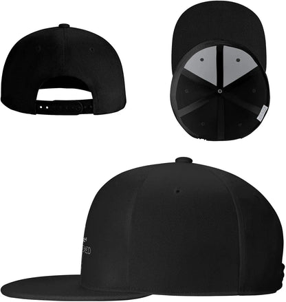 Jesus Christian Redeemed Cross Nails Flat Bill Snapback Hat – Adjustable Baseball Cap for Men and Women