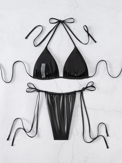 Classic Wire-Free Low Waist Bikini Set | Comfortable Swimwear 2025